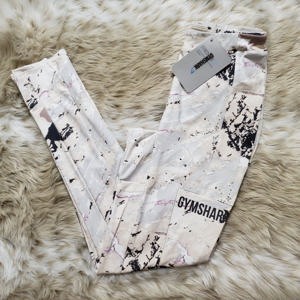 NWT Gymshark Ori Leggings - Print